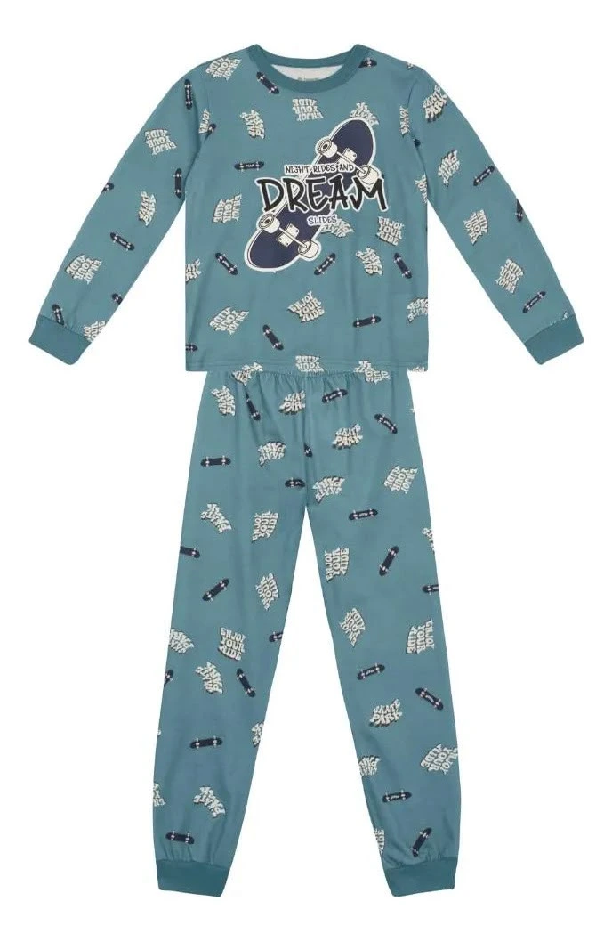 PIJAMA BLUSA E CALÇA MEIA MALHA BRANDILI