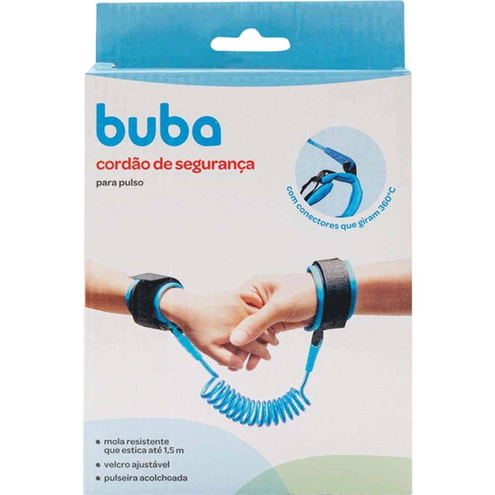 CORDÃO DE SEGURANÇA PARA PULSO AZUL