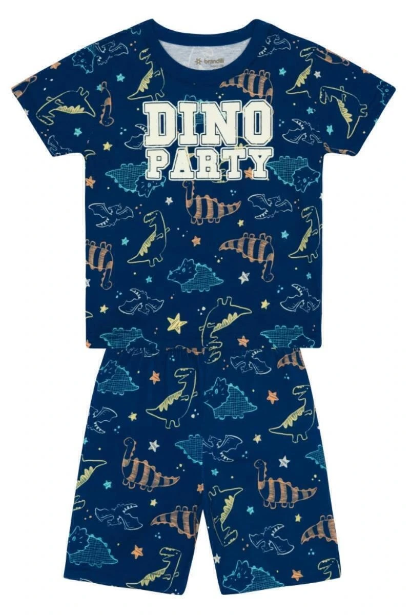 PIJAMA CAMISETA E BERMUDA BRANDILI