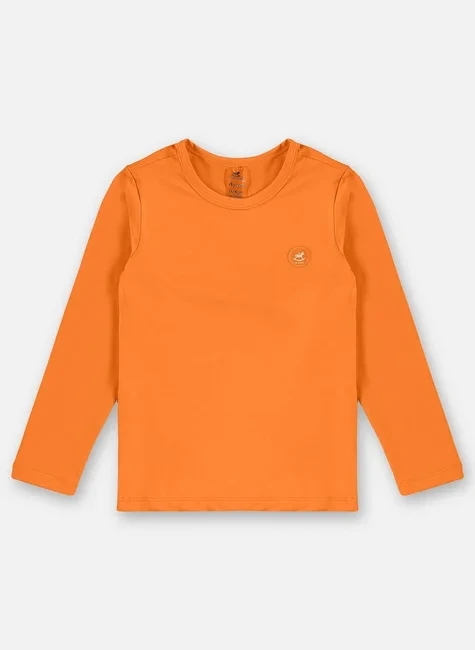CAMISETA MANGA LONGA PRAIA EM MALHA