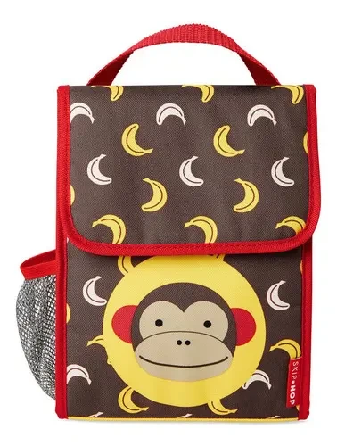 LANCHEIRA TÉRMICA INFANTIL ZOO MACACO