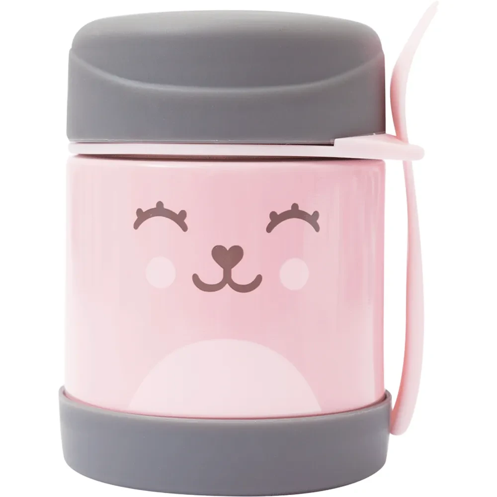 POTE TÉRMICO GUMY  ROSA 320 ML