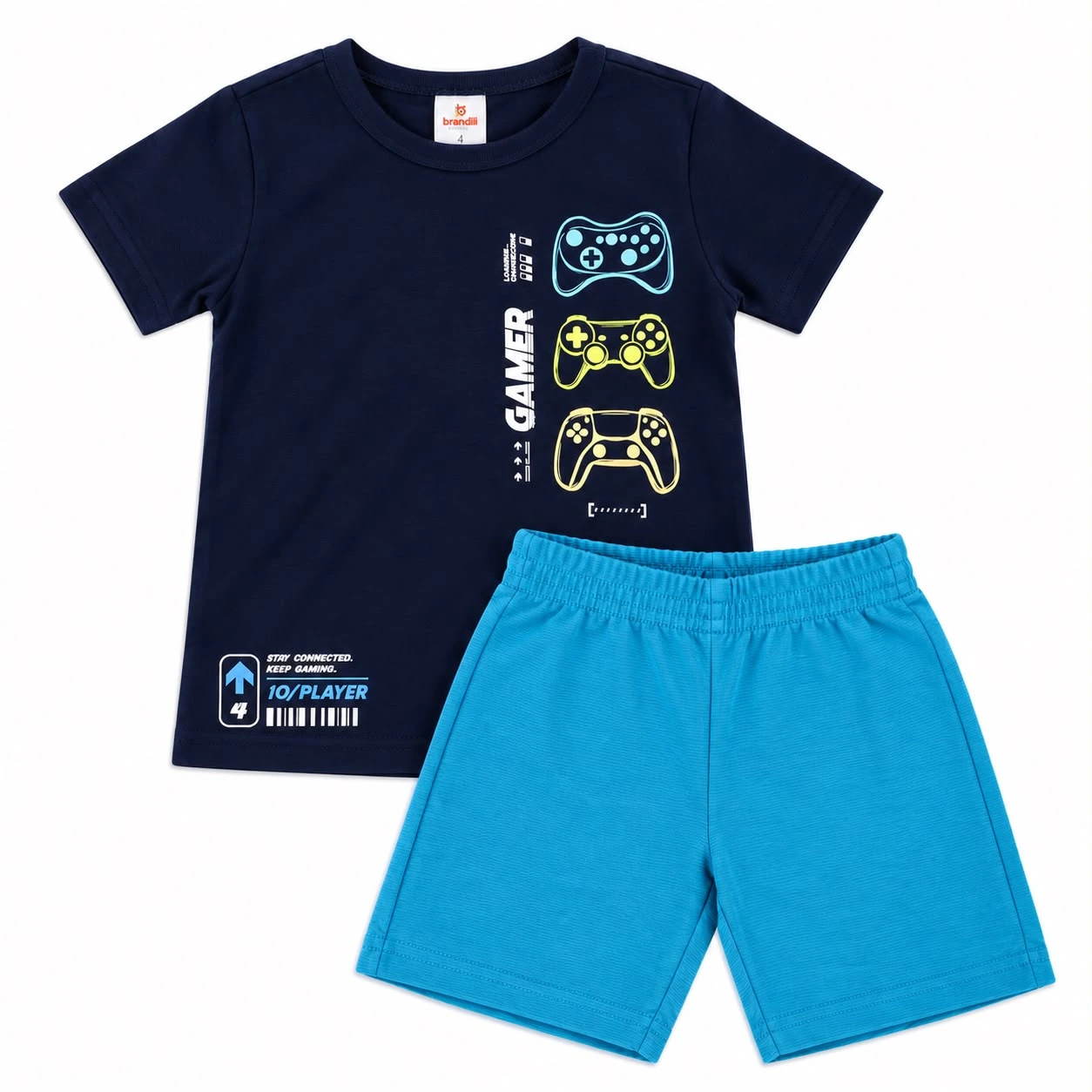 CONJUNTO MEIA MALHA BRANDILI