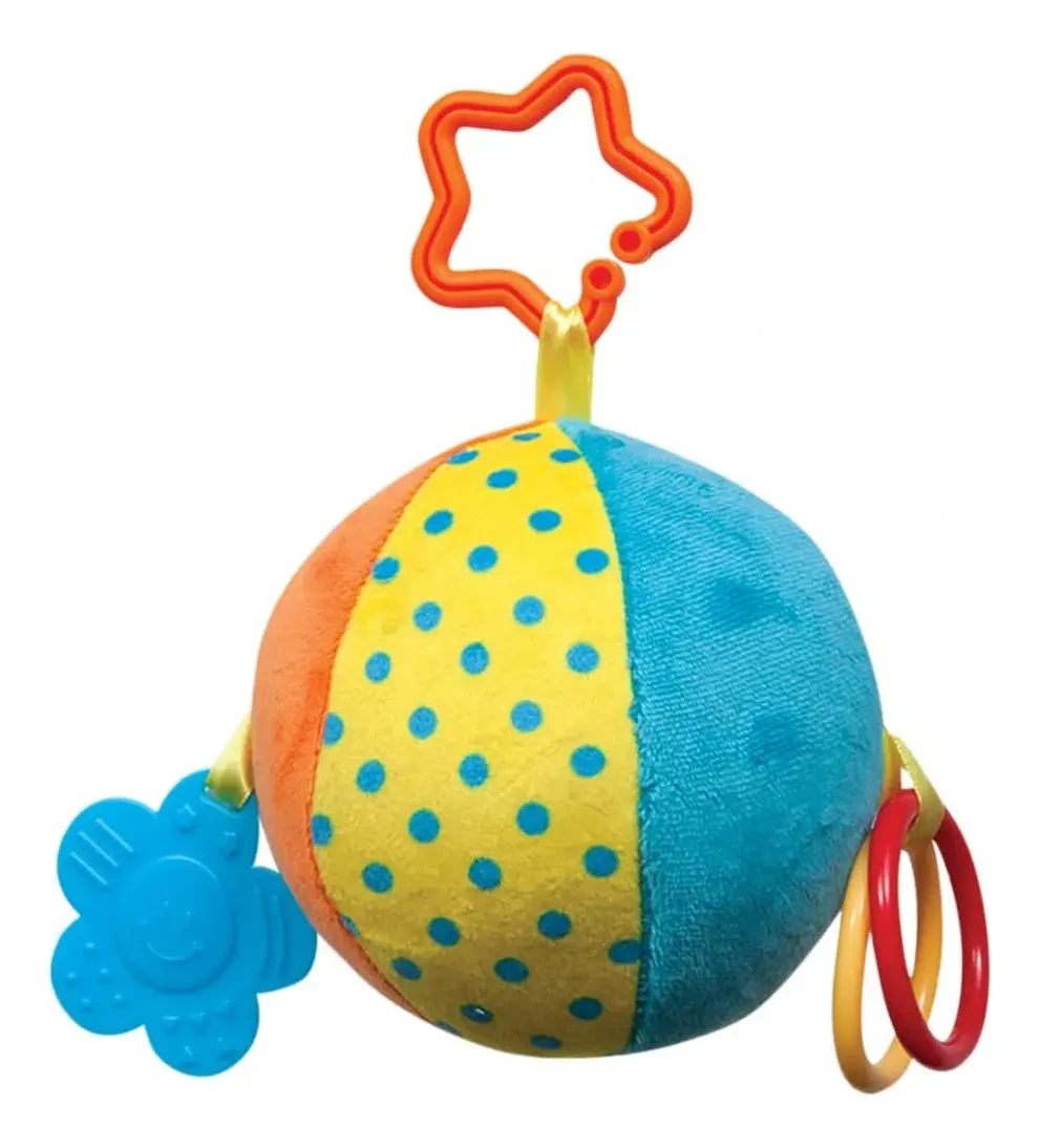 BOLA PLUSH COM MORDEDOR