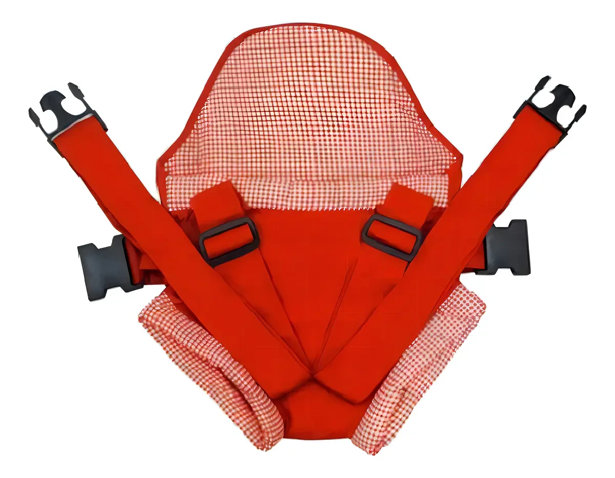 CANGURU BEBE PASSEIO CLIK VERMELHO