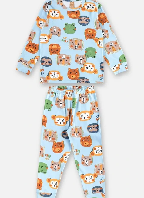 PIJAMA BLUSA E CALÇA EM SUEDINE UP BABY