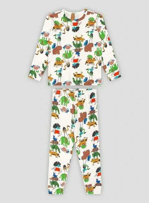 PIJAMA BLUSA E CALÇA EM SUEDINE UP BABY