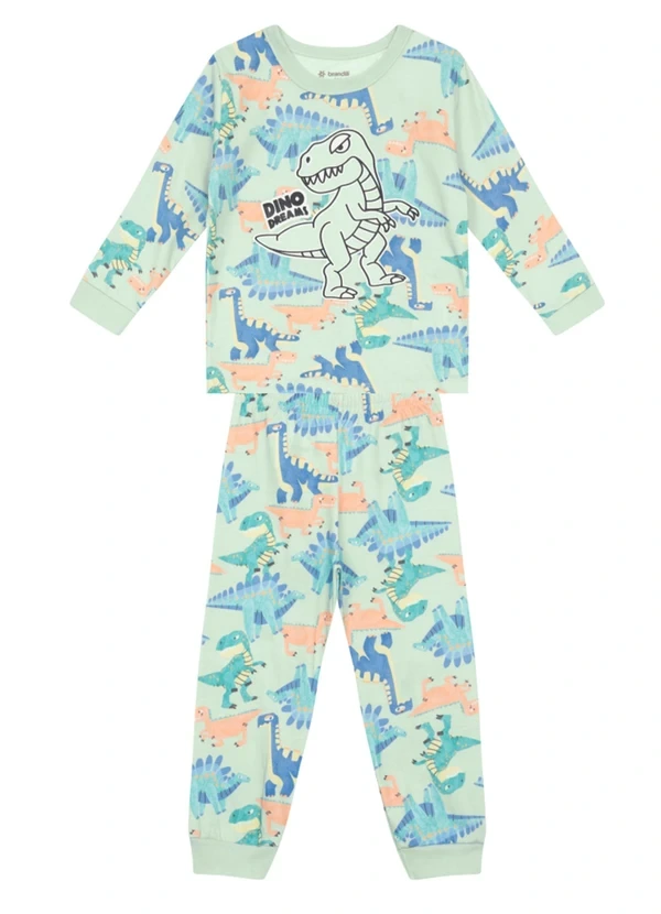 PIJAMA CAMISETA E CALÇA MEIA MALHA BRANDILI