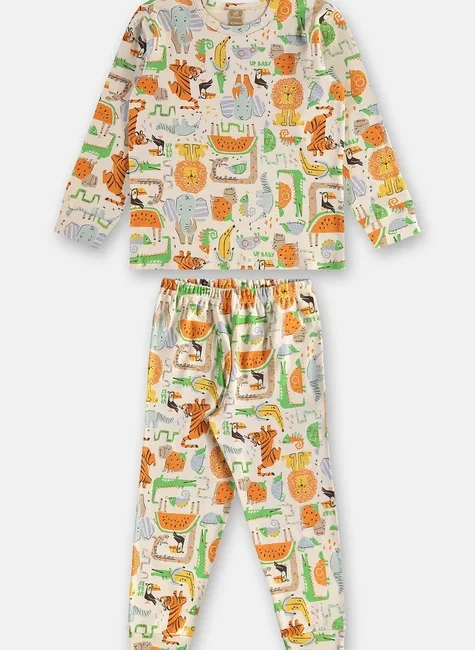 PIJAMA BLUSA E CALÇA EM SUEDINE UP BABY