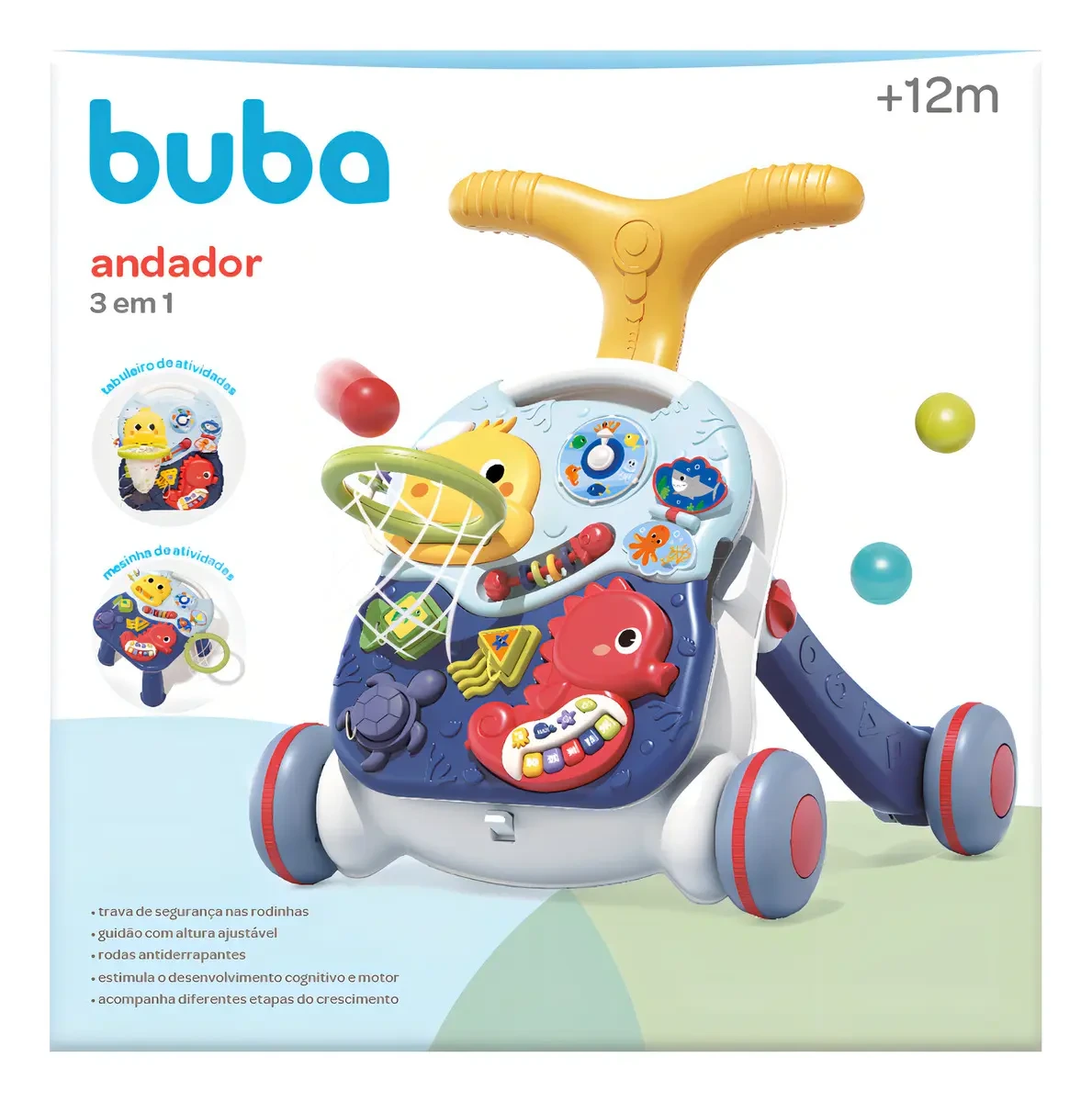 ANDADOR 3 EM 1 BUBA