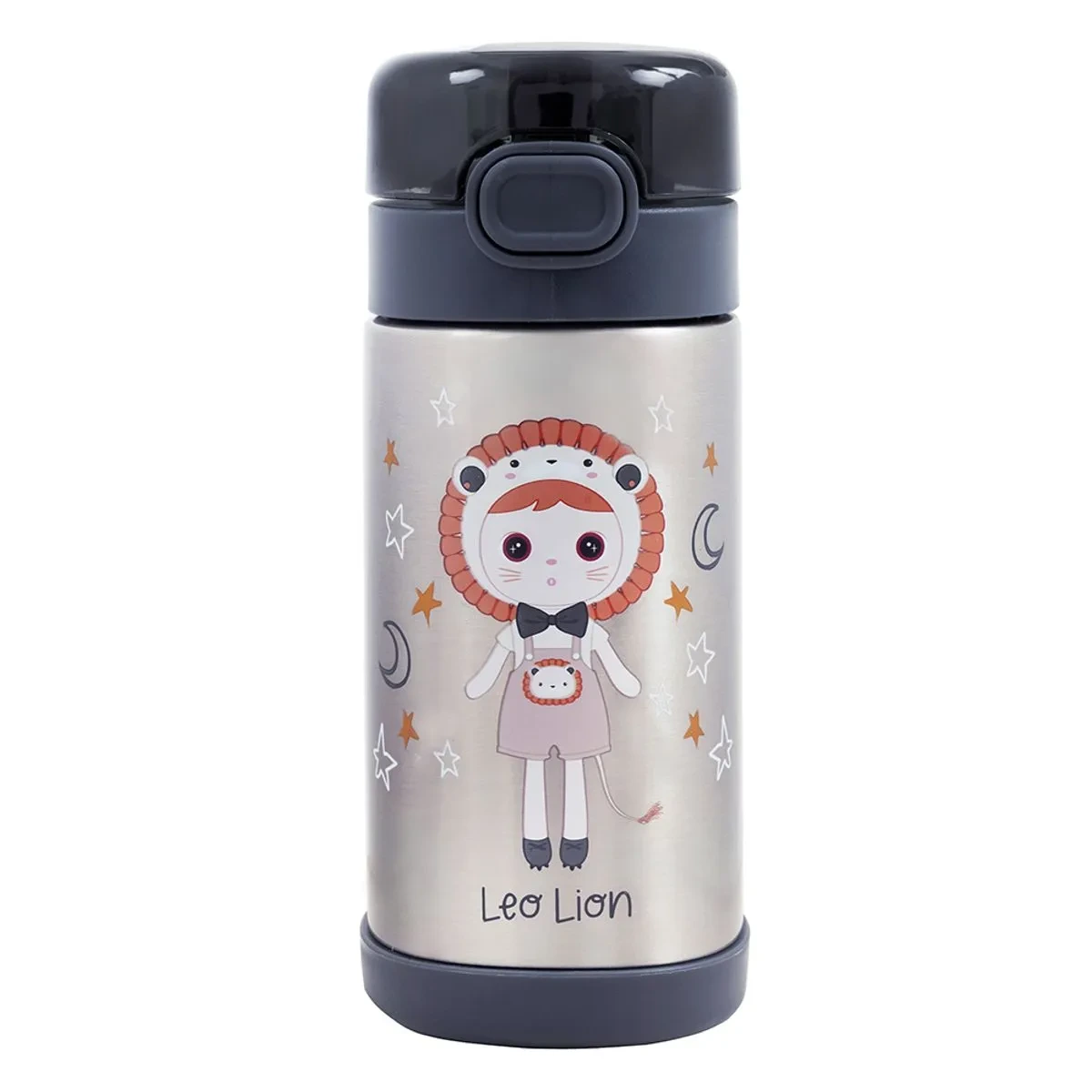 GARRAFA FLIP TÉRMICA LEO LEAO 350 ML
