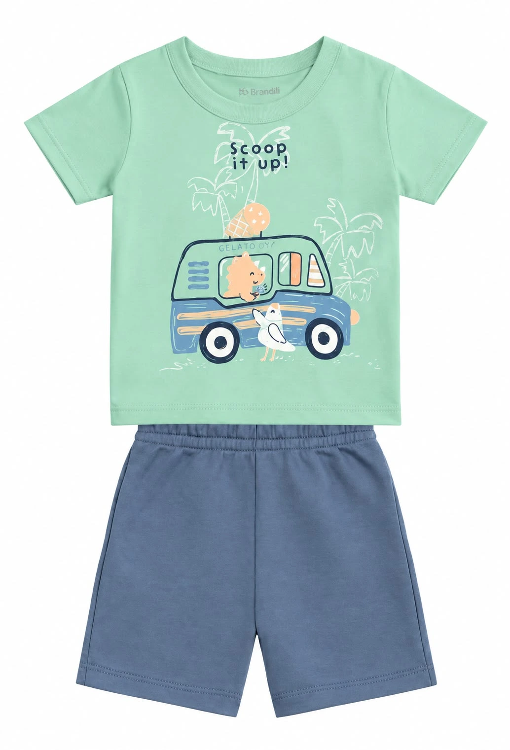 CONJUNTO MEIA MALHA BRANDILI