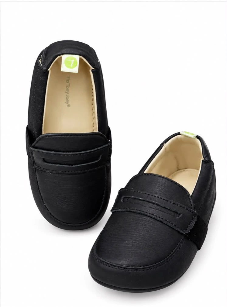 MOCASSIM SHARPY BLACK TIP TOEY JOEY