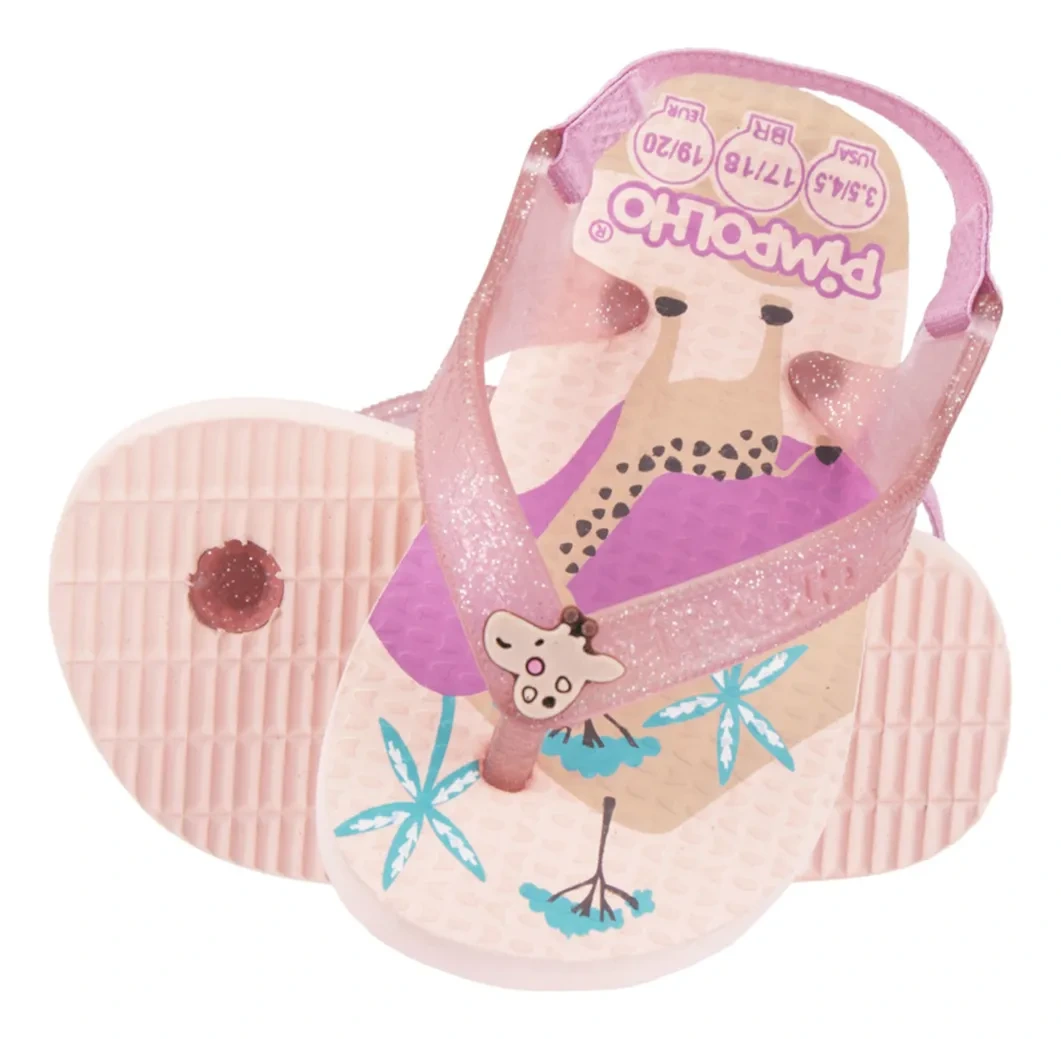 SANDALIA PRAIANA BABY ROSA/GIRAFA