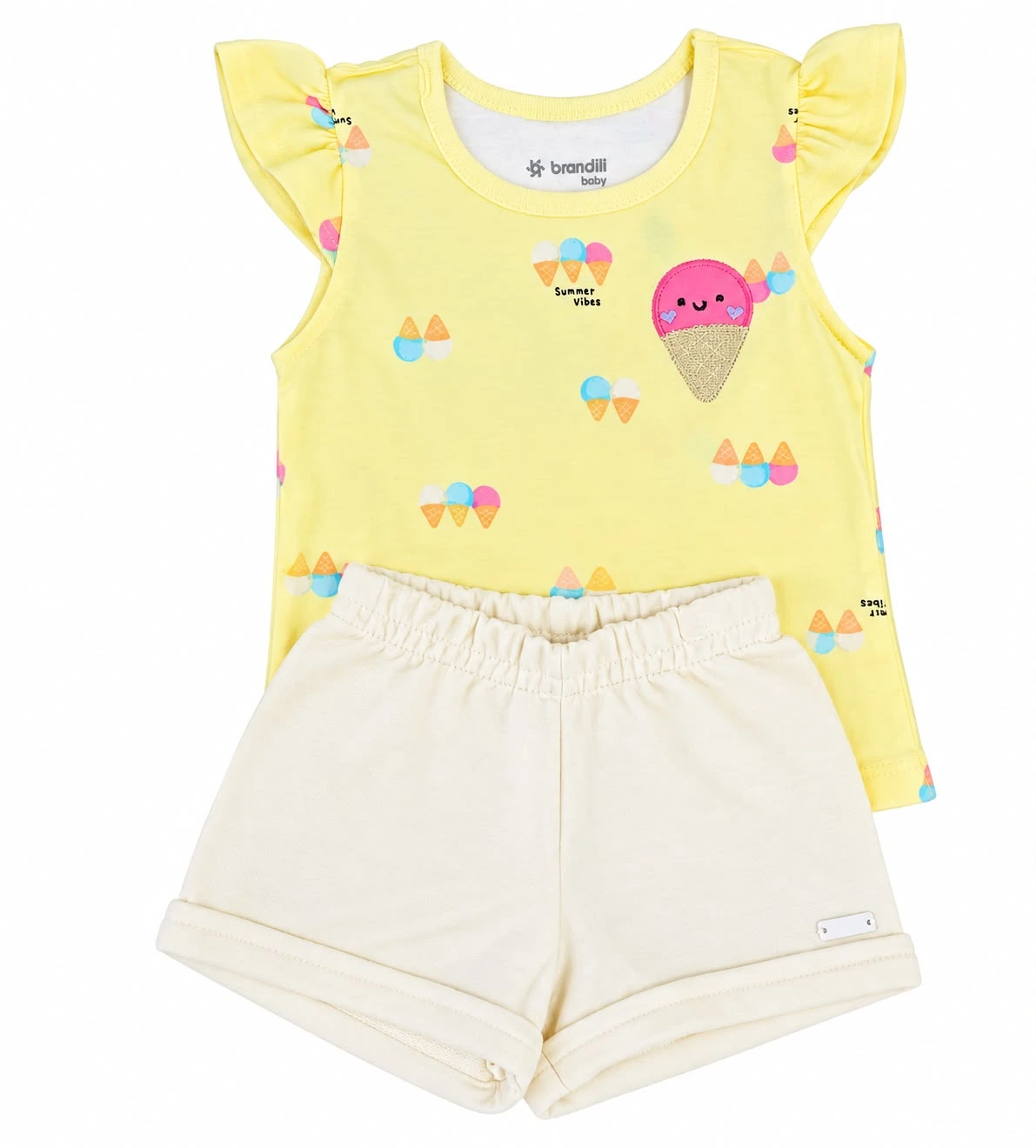 CONJUNTO MEIA MALHA BRANDILI