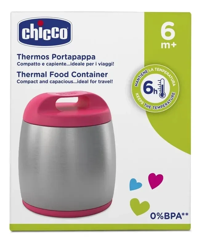 RECIPIENTE TÉRMICO ROSA 350 ML