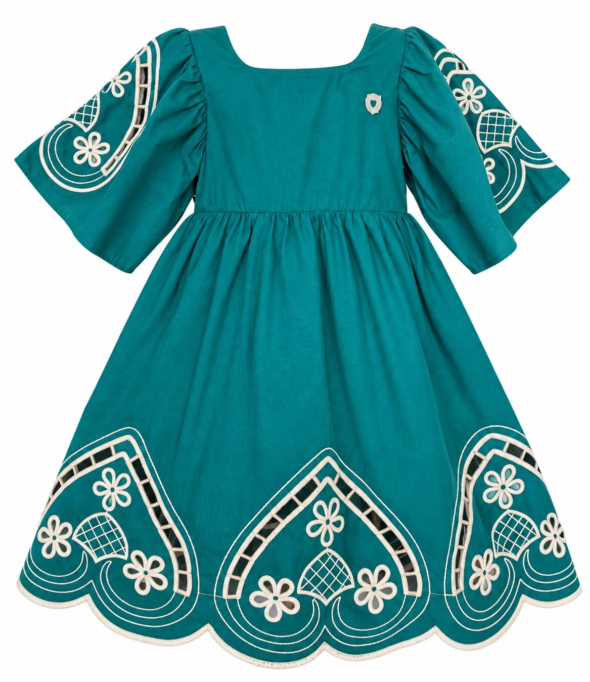 VESTIDO FEMININO VERDE BOTANICO  MILON