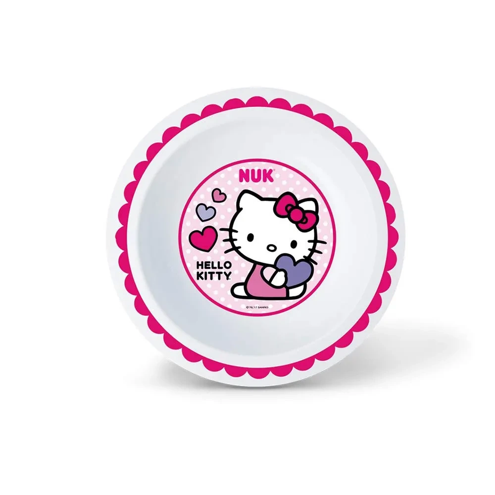 PRATO BOWL NUK HELLO KITTY