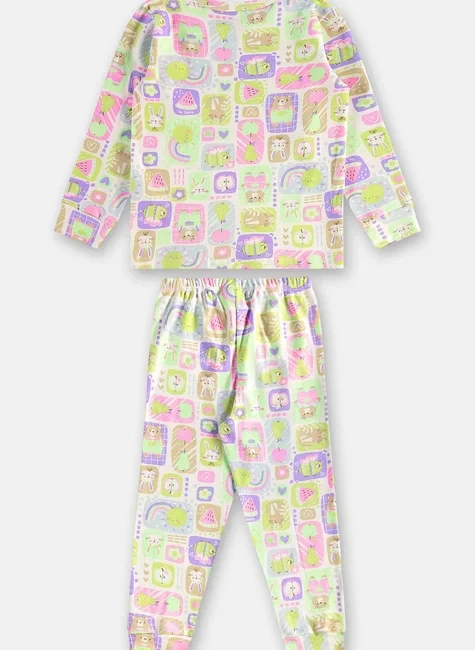 PIJAMA BLUSA E CALÇA EM SUEDINE UP BABY