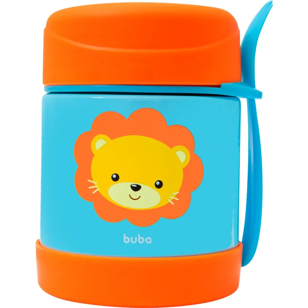 POTE TÉRMICO ANIMAL FUN  LEÃO 320ML