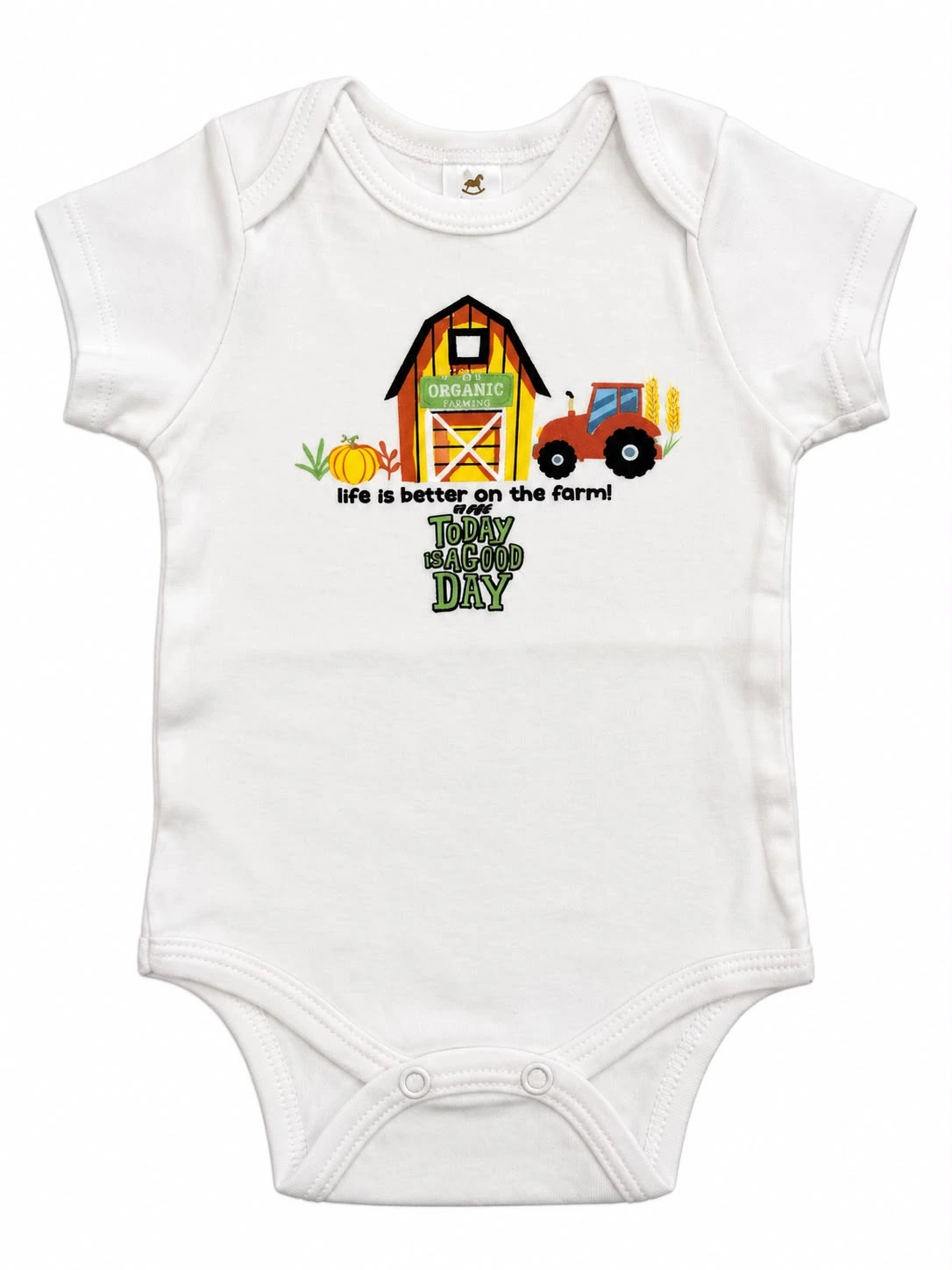 BODY MANGA CURTA EM SUEDINE UP BABY