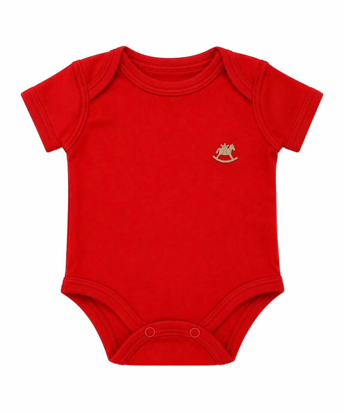 BODY MANGA CURTA EM SUEDINE UP BABY