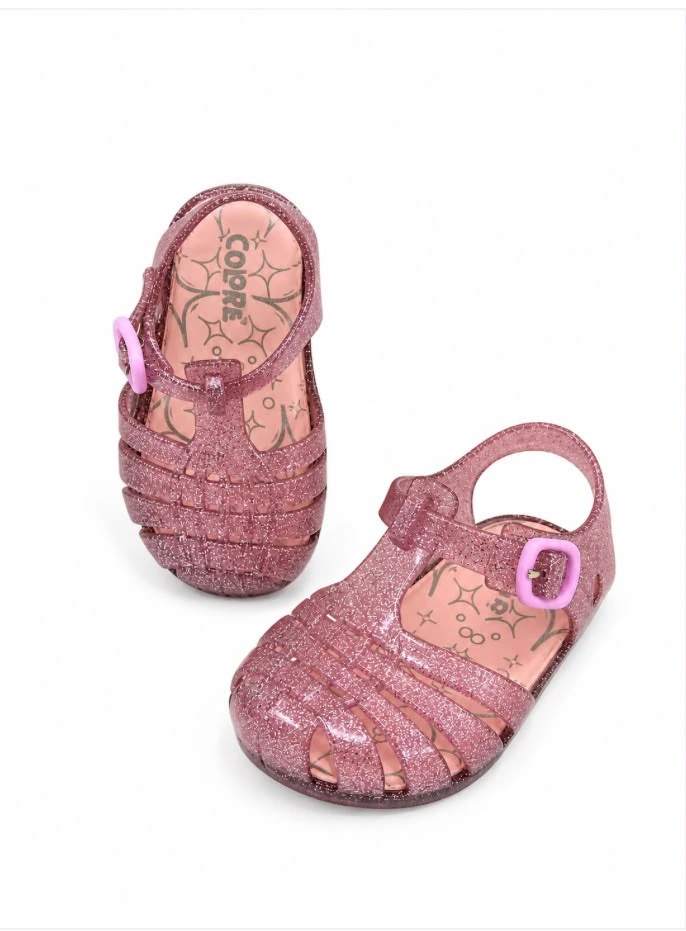 SANDALIA CHARME COLORE ROSA GLITTER