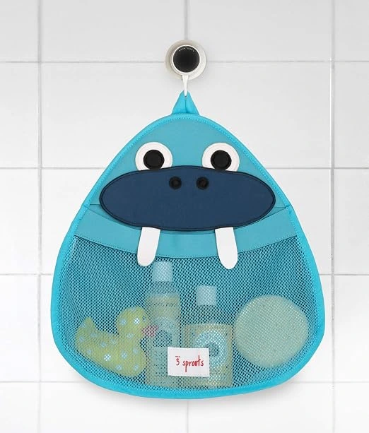 ORGANIZADOR DE BANHO LEÃO MARINHO
