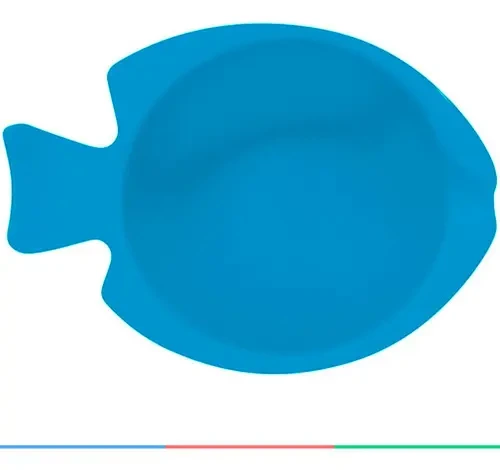 BOWL DE SILICONE COM VENTOSA