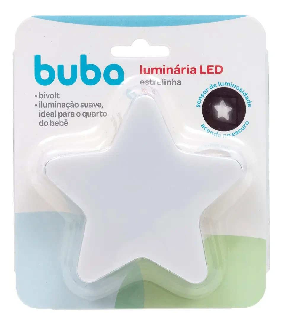 LUMINARIA LED COM SENSOR ESTRELA
