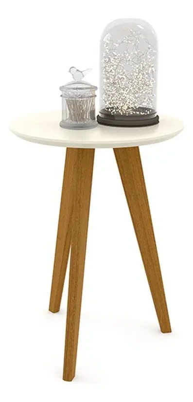 Off White/Eco Wood